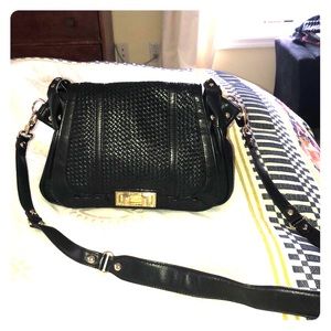 Authentic Rebecca Minkoff Black Leather Satchel
